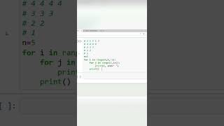 python pattern 15