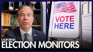 DOJ sending election monitors to five California counties raises concern