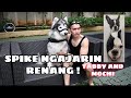 Cuteness OVERLOAD ! SPIKE ngajarin TABBY & MOCHI renang - VLOG Feat Jessica Jane