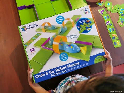 ชุดกิจกรรมหุ่นยนต์หนูน้อยอัจฉริยะ​ Code & Go Robot Mouse Activity Set  Learning​ Resources​