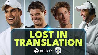 Goats, Carrots & Shiny Legs: Translation Prank on ATP Tennis Pros! 😆