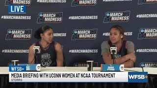 MEDIA AVAILABILITY: UConn players, coach discuss upcoming NCAA tournament matchup