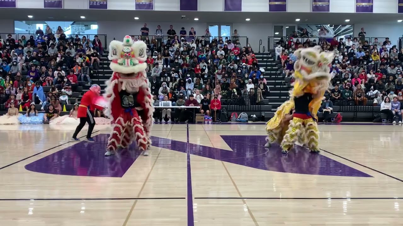 NKCHS Multicultural Assembly Lion Dance