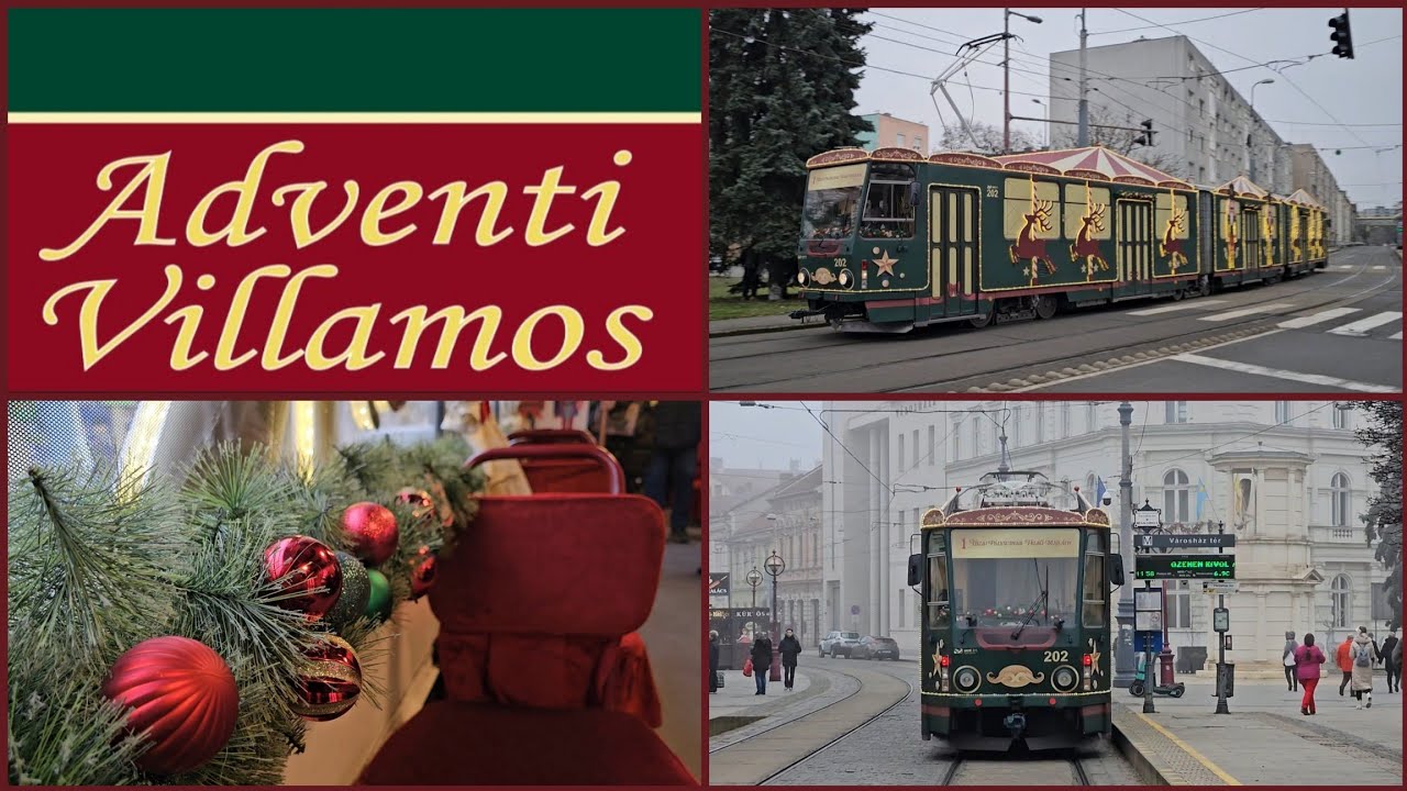 Miskolci adventi villamos 2025-2026 | A Diótörő és adventi vásár hangulatával varázsol el idén 
