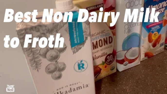 How to Froth Almond Milk  How to Froth Coconut Milk –