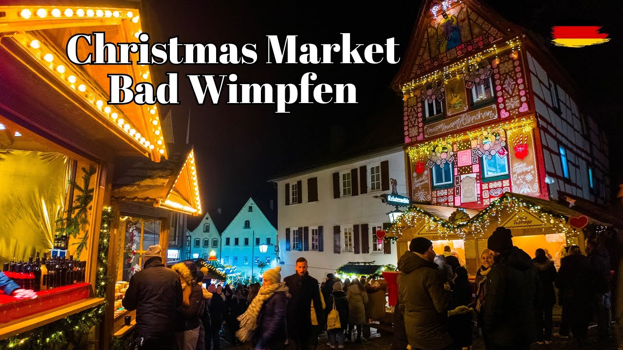🇩🇪 Bad Wimpfen, Germany - Europe's Most Beautiful Christmas Markets 🎄 ...