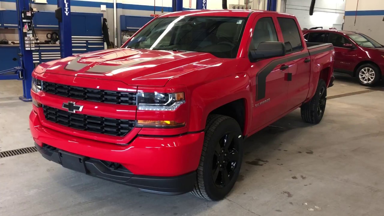 2018 Chevrolet Silverado 1500 4WD Crew Cab Red Hot Roy Nichols Motors