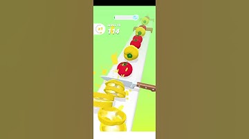 Perfect Slices Full Gameplay Walktrought🗡️🗡️🥒🍆🌮🍔🍟 (Anroid iOS)