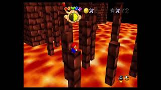 SM64 The Dark Stars (Mario 64 Hack) | Bowser's Lava Castle Stars Part 2