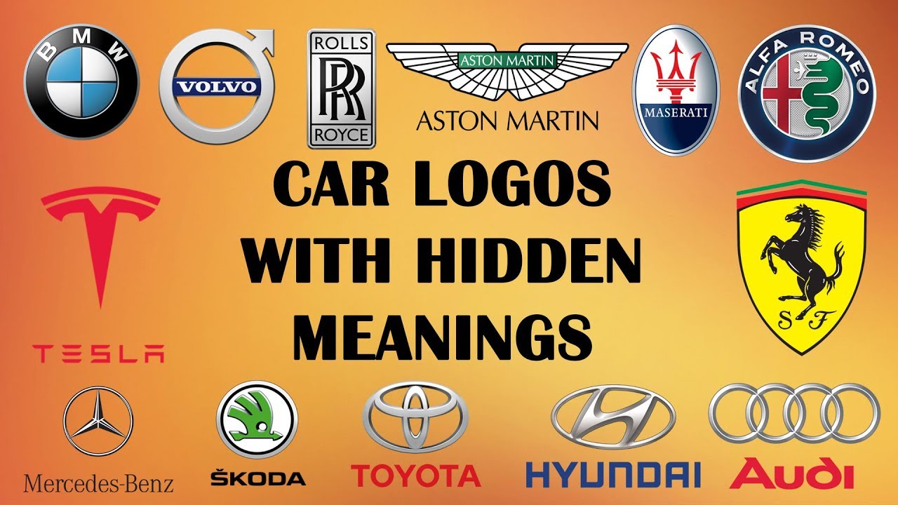 CAR LOGOS WITH HIDDEN MEANINGS | TechWagon - YouTube