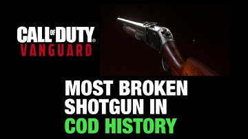 MOST BROKEN SHOTGUN IN COD HISTORY