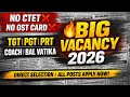 Delhi All Post Jobs No CTET Mandatory | All Subjects Vacancy ✍️ Lastest Job Delhi...