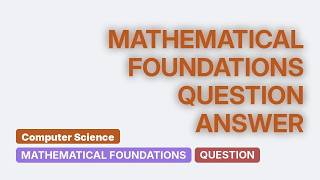 Computer Science: What is discrete mathematics and why am I learning about it?