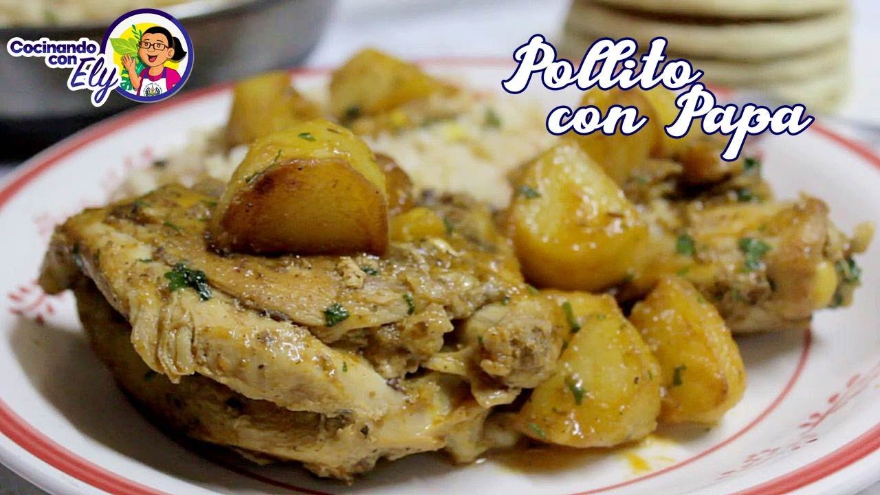 Preparando un Riquísimo POLLO CON PAPA