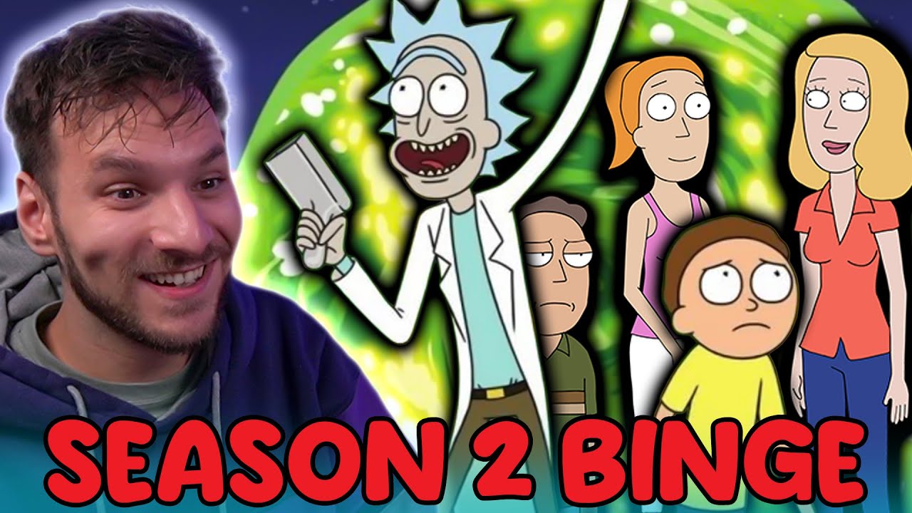 Rick AND MORTY ARE MELTING MY MIND | Season 2 Binge Reaction