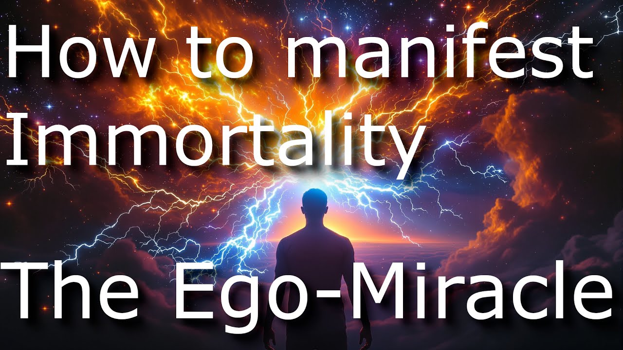 How to manifest Immortality. S4-E30. The Ego-Miracle.