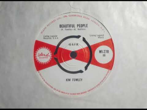 Hippie - KIM FOWLEY - Beautiful People - ISLAND WI 278 UK 1966 Minimalist Gem
