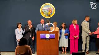 WATCH LIVE: Mayor Gloria in Sacramento pushing for permanent homelessness funding
