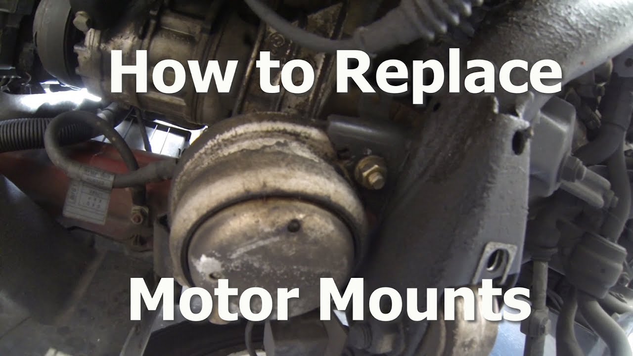 How to Replace Motor Mounts on a BMW 540 740i 740iL 750iL E38 E39 YouTube