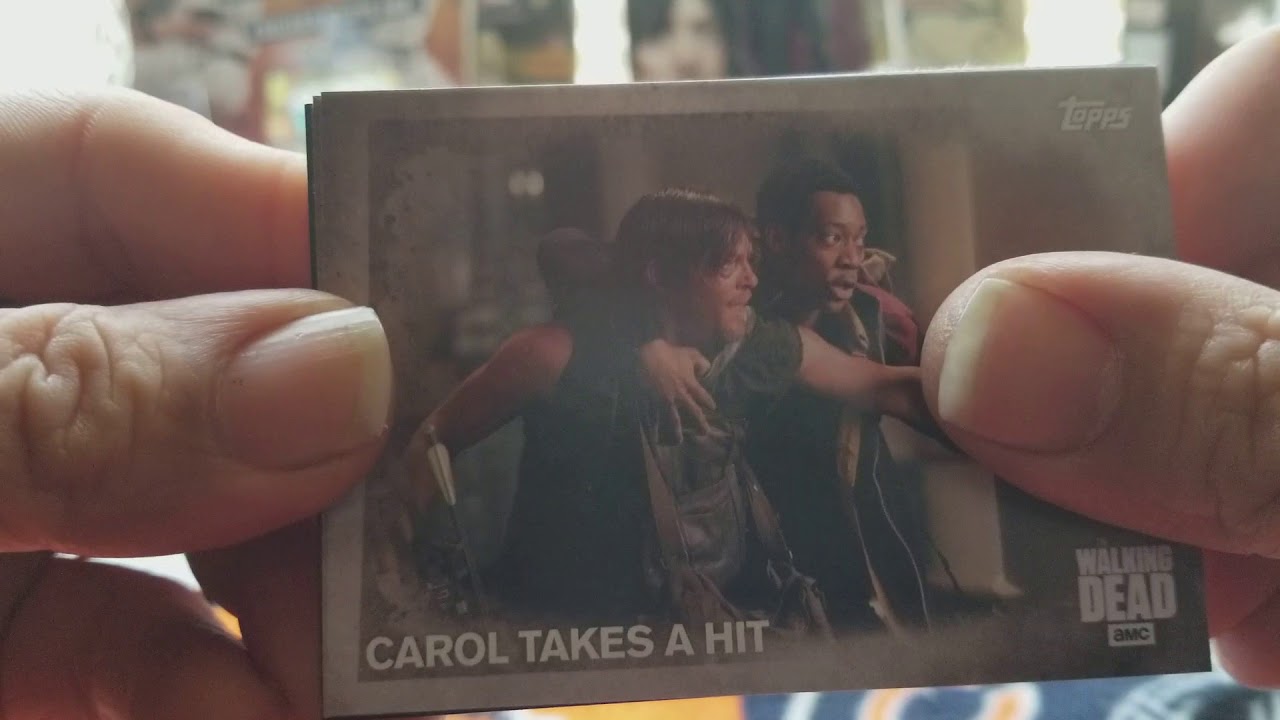 Topps Walking Dead season 5 hobby box!