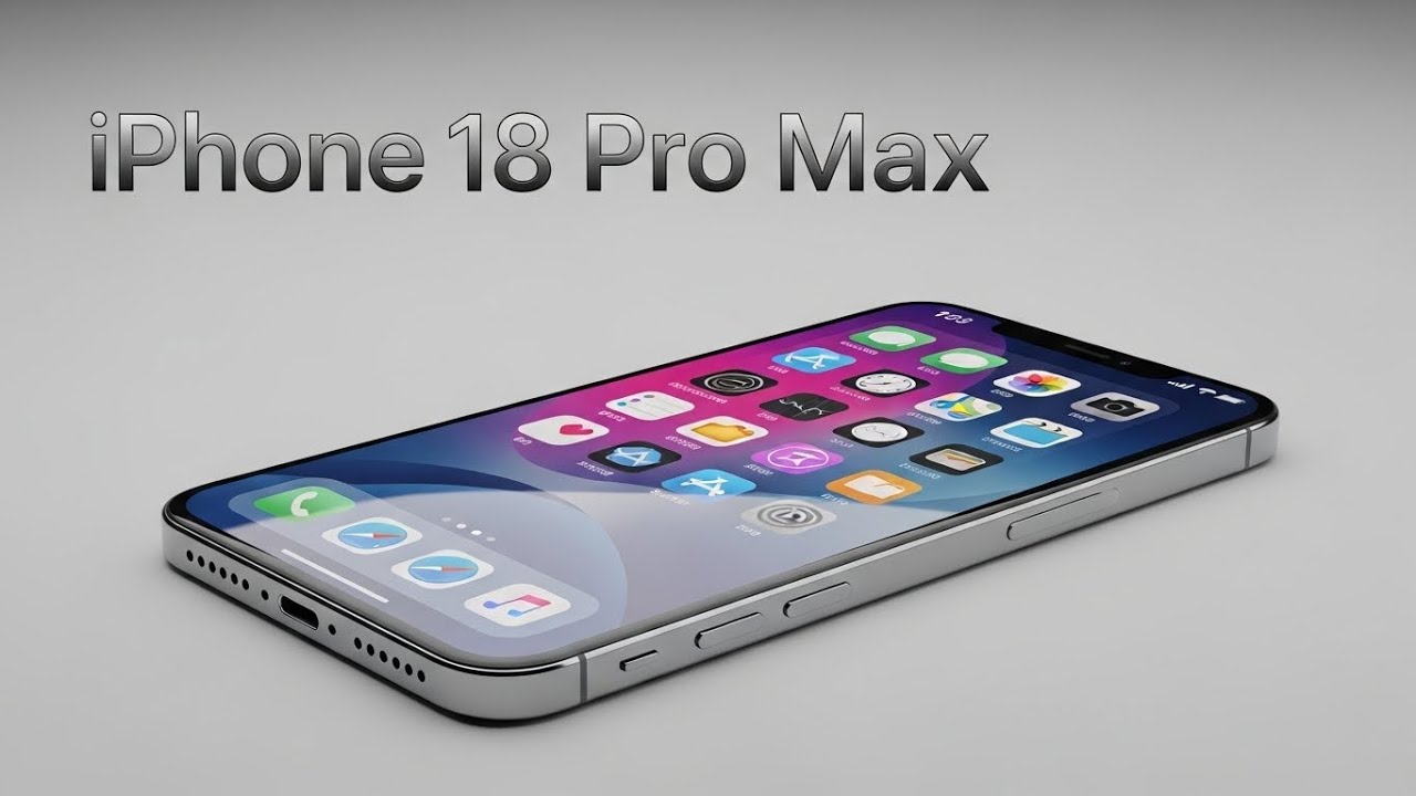 iPhone 18 Pro Max LEAKS: Under-Display Camera & 2nm A20 Chip?