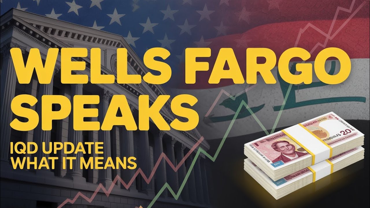 💥 Wells Fargo Breaks Silence on Iraqi Dinar | Major IQD Update Explained Today 💥