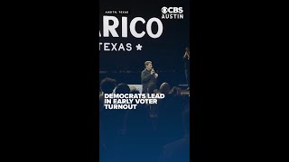 Democratic voters leading in early voting turnout as Senate candidates travel state
