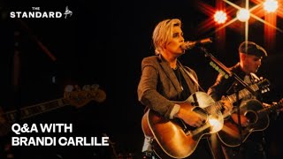 Singer Brandi Carlile speaks about her new music, embarrassing moments and a secret life