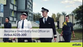 Become a Direct Entry First Officer Airbus A220-300