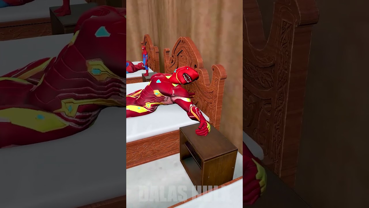 Alarm Clock | Joker vs Iron man vs Spiderman | Marvel Animation 2 #shorts