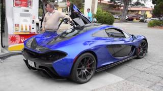 Here is the burton blue mclaren p1 at car week 2016. enjoy!