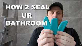 How to seal your bathroom and stop leaks