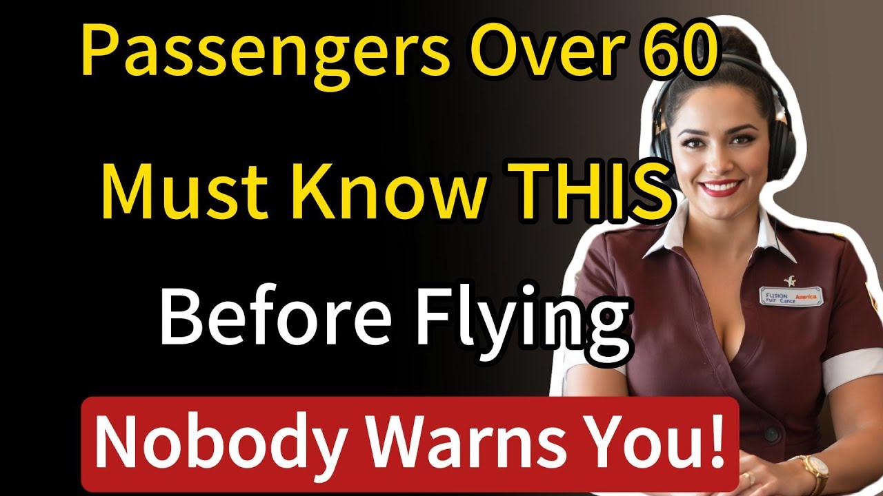 Passengers Over 60 Must Know THIS Before Flying (Nobody Warns You!)