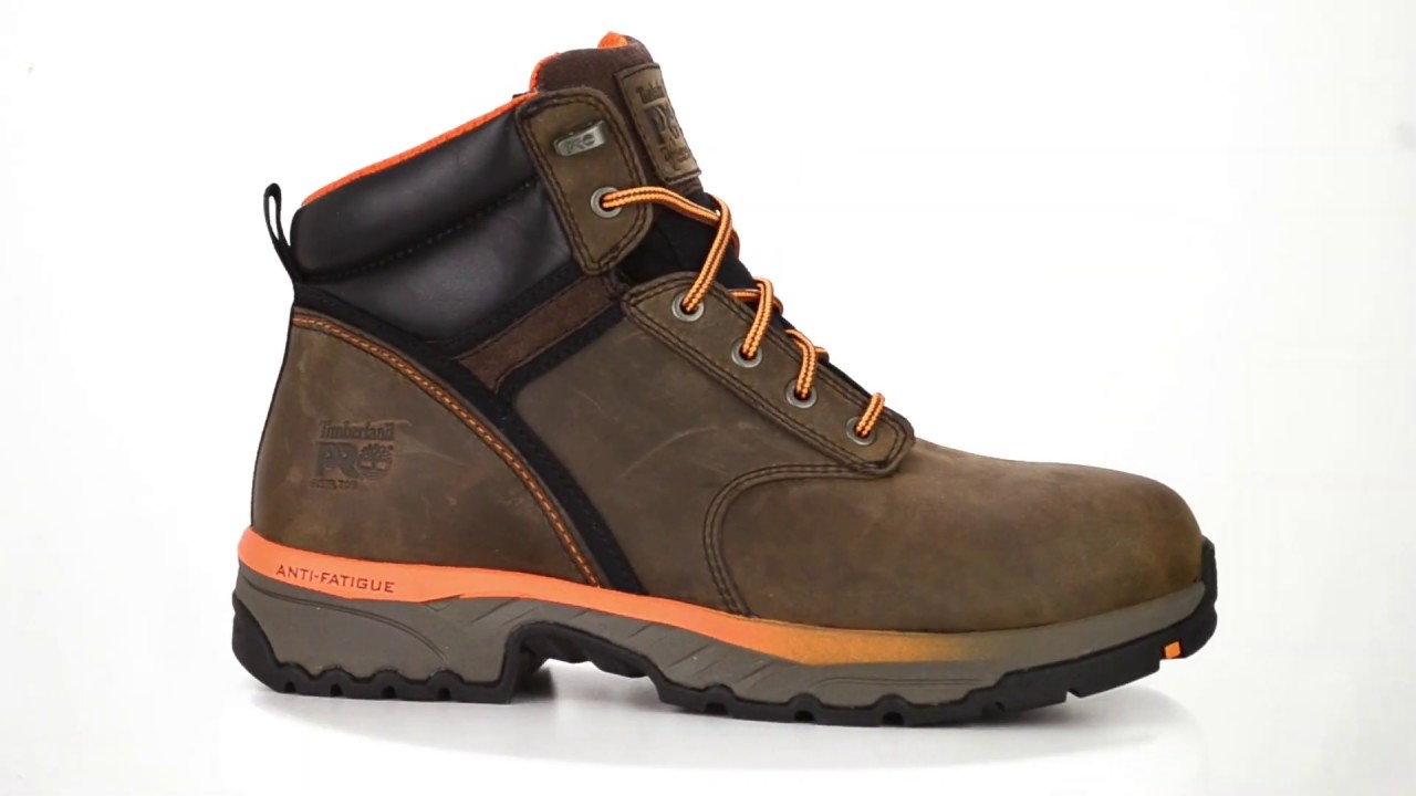 Men's Timberland Pro Steel Toe Work Boot A1WZ8 YouTube