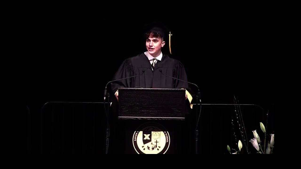 Gavin Brennen Speech - Xavier Graduation 2022