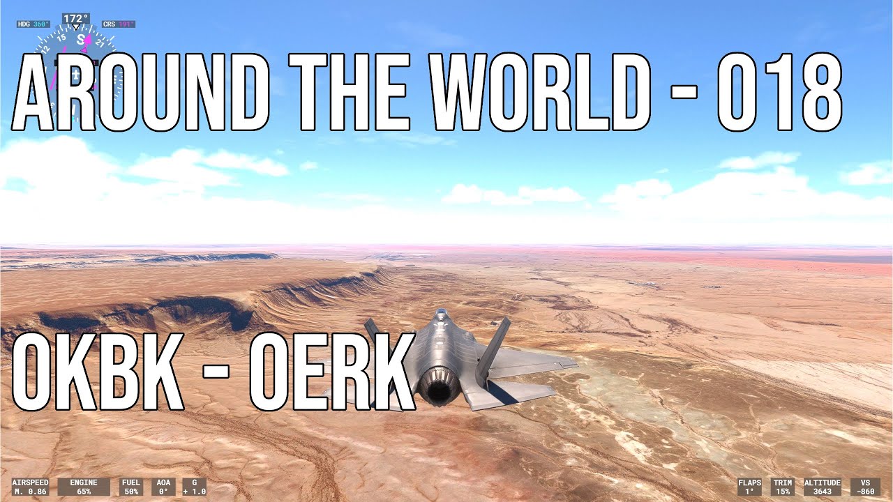 018 - Kuwait City (OKBK) to Riyadh (OERK)