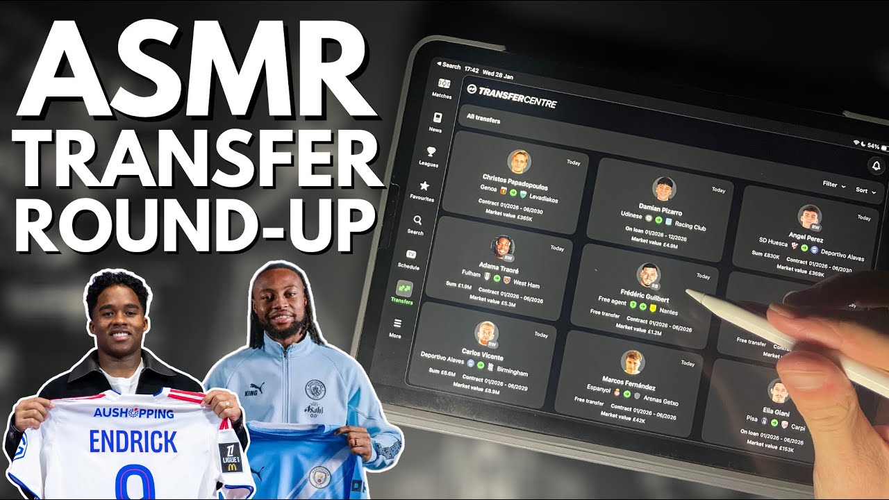 ASMR | January Transfer Window Round-Up and Deadline Day Rumours!