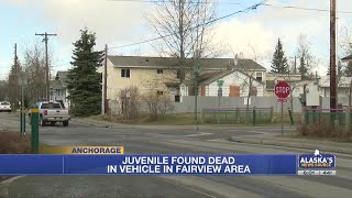 Juvenile found dead in vehicle in Fairview neighborhood police investigating