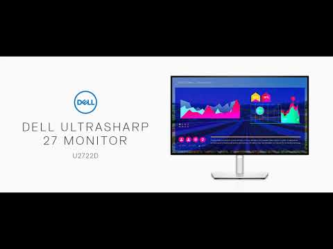 Dell U2722D - 27-inch QHD (2560 x 1440) 16:9 UltraSharp Monitor with Comfortview Plus, 60Hz...
