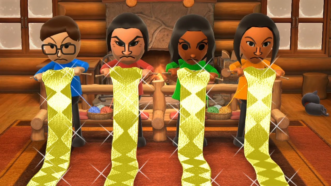 Wii Party U Minigames - xHnTx Vs Jonh Vs Faustine Vs Yuehua (Master Difficulty)