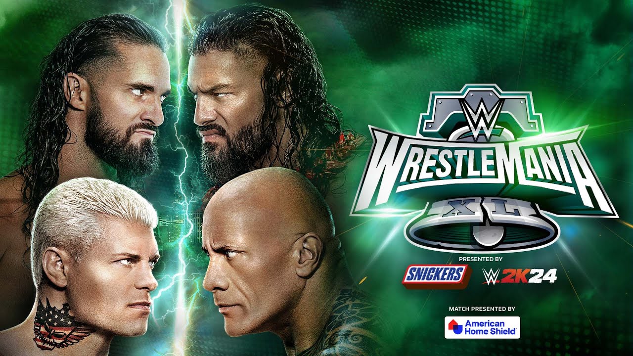 Cody Rhodes & Seth “Freakin” Rollins vs. The Rock & Roman Reigns