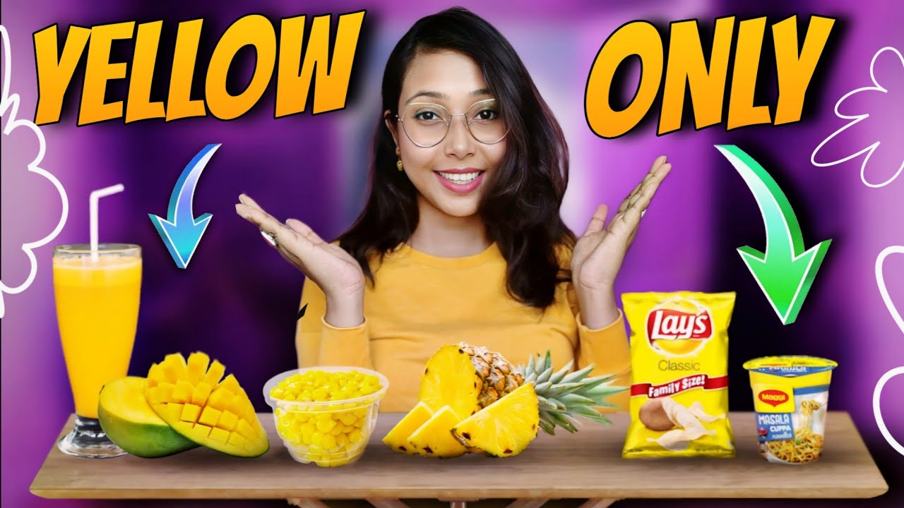 eating-only-yellow-food-for-24-hours-food-challenge-yellow-food