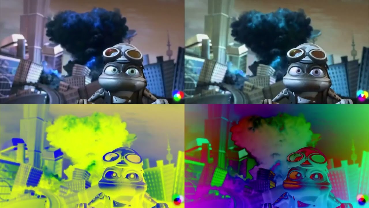 (REMAKED) Crazy Frog Axel F Song Ending AI V2 Effects (Preview 2 and V17 Effects) Combined