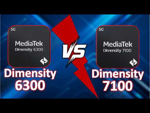 Dimensity 7100 vs Dimensity 6300 — Which Budget 5G Chip Should YOU Choose?