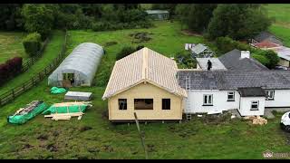 Custom Glulam Log House
