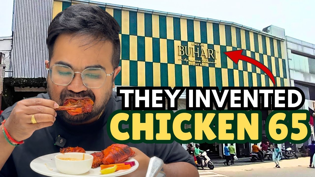 I Tried Legendary Buhari's Chicken 65 & Mutton Biryani! | Singapore to Chennai Ep. 3
