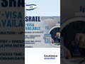 "Israel E-Visa Now Available