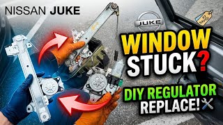Fix a Stuck Window! Nissan Juke Front Window Regulator Replacement