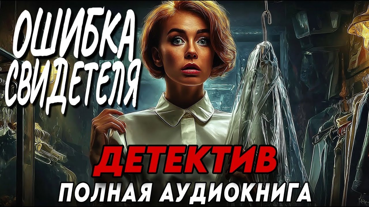 Слушать полностью: ОШИБКА СВИДЕТЕЛЯ / Детективный рассказ