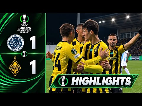 RIGA 1:1 KAIRAT ALMATY | CONFERENCE LEAGUE | HIGHLIGHTS 